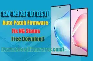 SM-N975F U7 OS11 Auto Patch Firmware Free Download Fix NG Status
