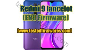 Redmi 9 lancelot ENG Firmware