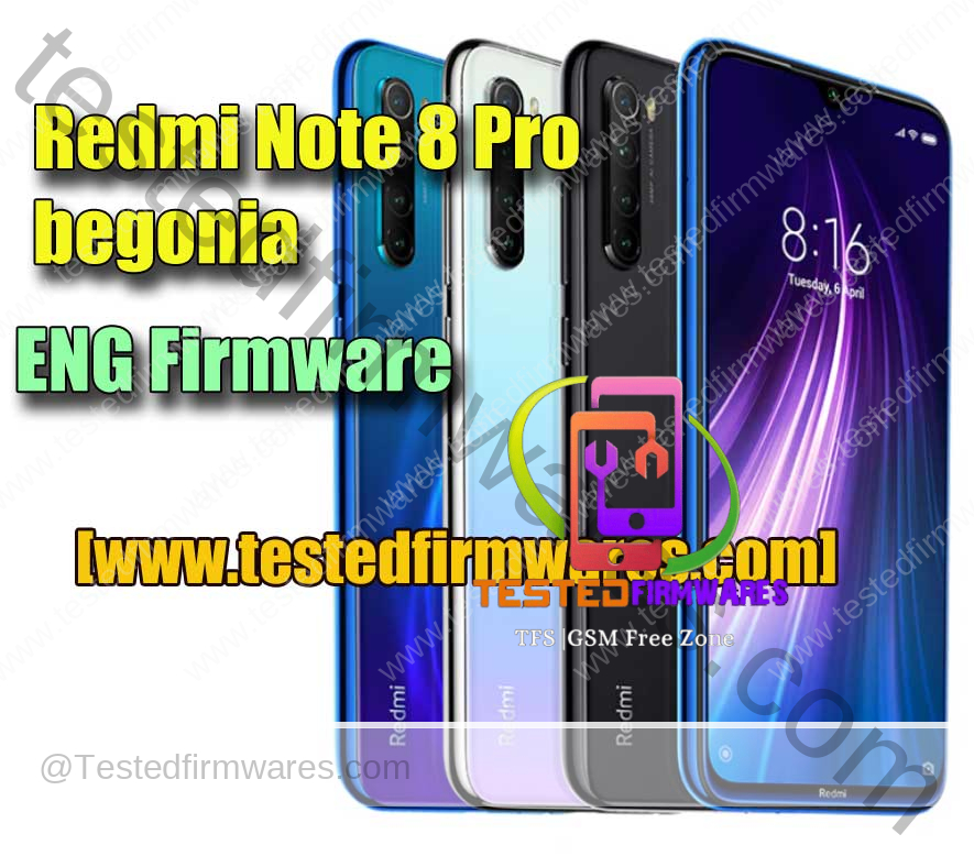 Redmi Note 8 Pro begonia ENG Firmware