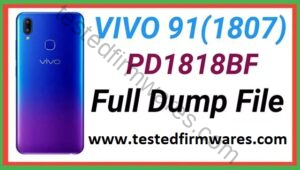 Vivo Y911807 Full Dump File