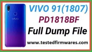 Vivo Y911807 Full Dump File