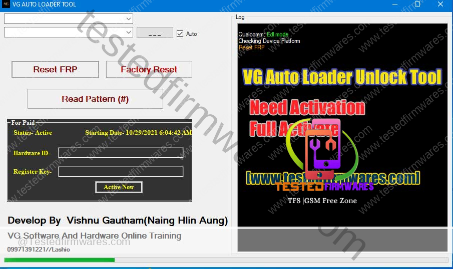 VG Auto Loader Unlock Tool Free Version 2021 No Need Activation Full Activate