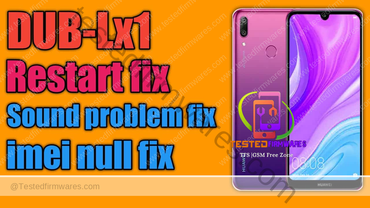 DUB-LX1 Fix Sound Problem Last Security File Free