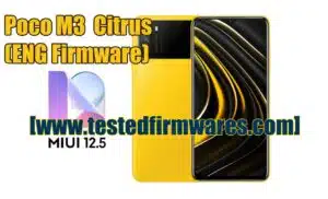 Poco M3 Citrus ENG Firmware IMEI Repair