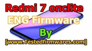 Redmi 7 onclite ENG Firmware