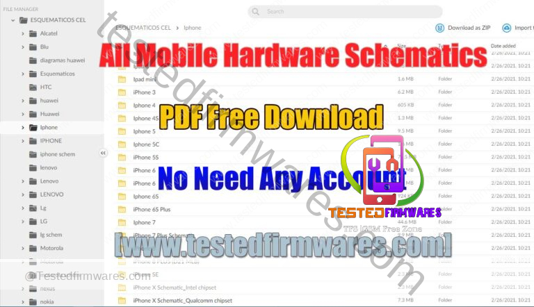 All Mobile Hardware Schematics PDF Free Download No Need Any Account By[www.testedfirmwares.com]