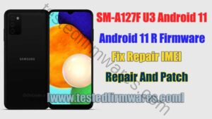 A127F U3 Repair Imei Firmware