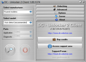 DC-Unlocker client Software 1.00.1374 Version Free Download[www.testedfirmwares.com]