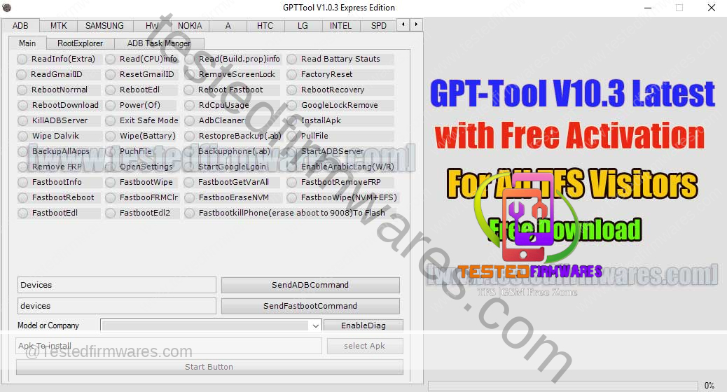 GPT-Tool V10.3 Latest with Free Activation For All TFS Visitors By[www.testedfirmwares.com]