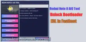 Redmi Note 8 AIO Tool