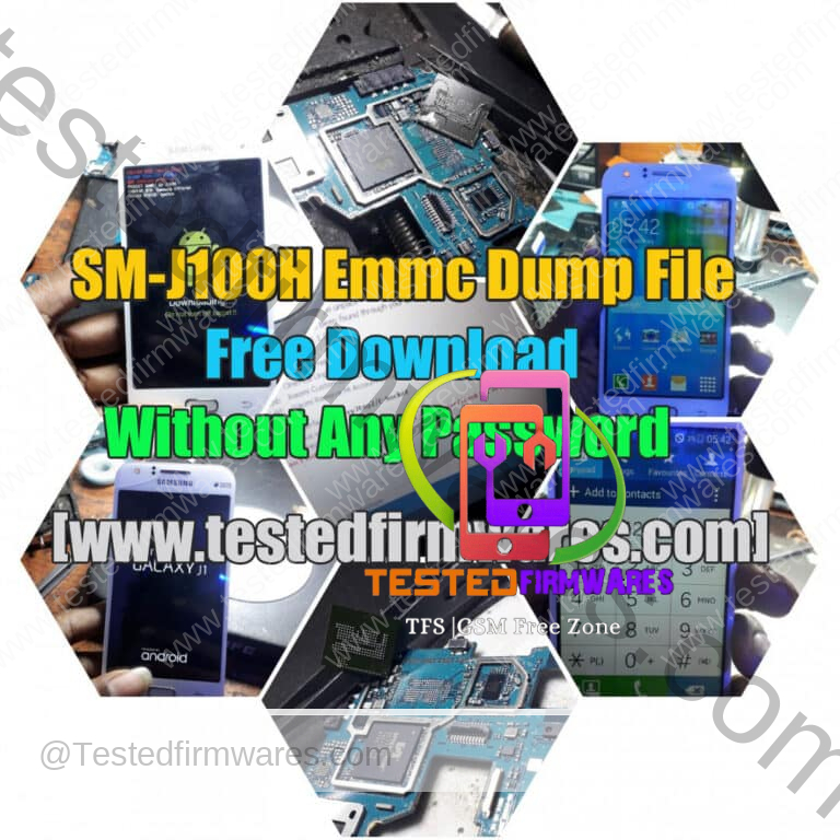 SM-J100H Emmc Dump File & Security File Tested By[www.testedfirmwares.com]