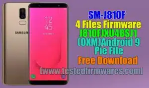 SM-J810F 4 Files Firmware J810FJXU4BSJ1-(OXM)Android 9 Pie File By[www.testedfirmwares.com]