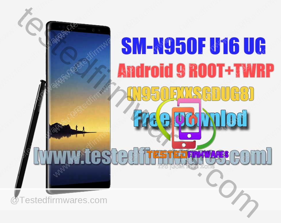 SM-N950F U16 UG Android 9 ROOT+TWRP (N950FXXSGDUG8) File By[www.testedfirmwares.com]
