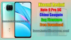 Xiaomi Redmi Note 9 Pro 5G China Gauguin Eng Firmware By[www.testedfirmwares. com]