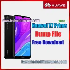 Huawei Y7 Prime 2018 Dump File