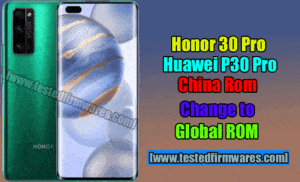 Huawei P30 Pro China Rom Change to Global ROM