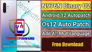 SM-N976N U2 Android 12 AutoPatch OS12 Firmware File MultiLanguage [ Arabic Turkey Farsi All Languages] By[www.testedfirmwares.com]
