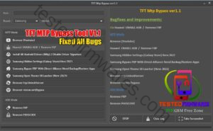 TFT MTP Bypass Tool V1.1