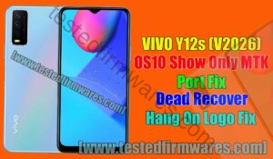 Vivo Y12s V2026 OS10 Show Only MTK Port