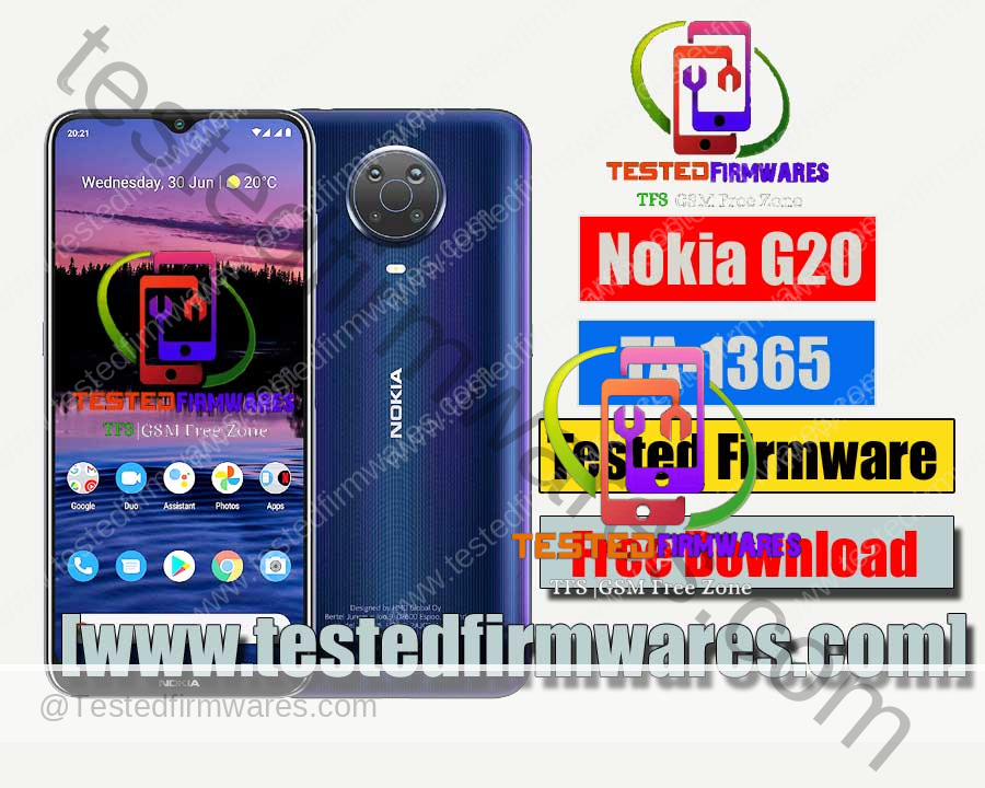Nokia G20 TA-1365 Tested Firmware