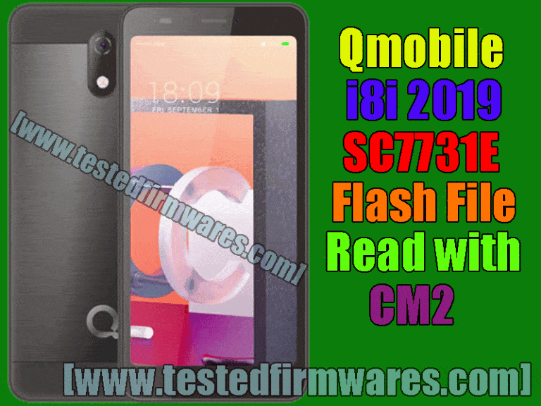 Qmobile i8i 2019 SC7731E PAC Flash File
