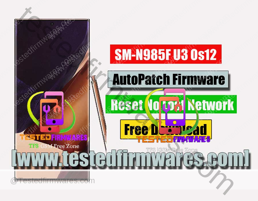 N985F U3 Os12 AutoPatch Firmware