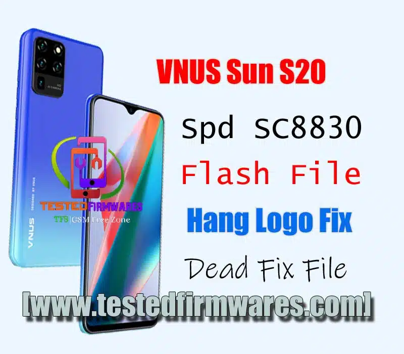 VNUS Sun S20 SPD SC8830 Flash File