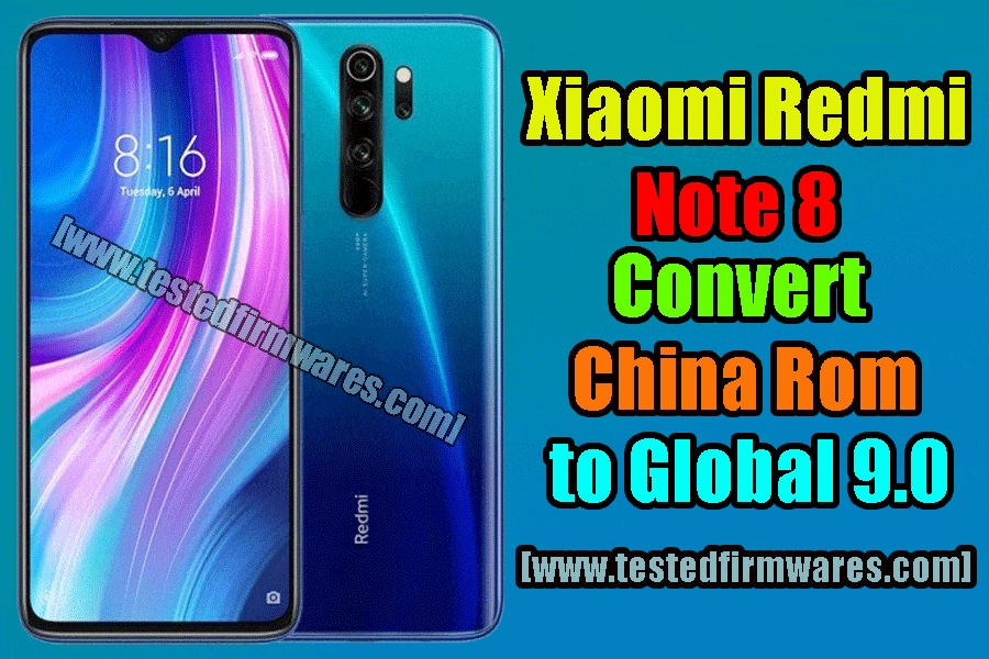 Xiaomi Redmi Note 8 Convert China