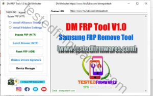 DM FRP Tool V1.0