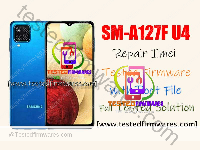 A127F U4 Repair Imei Firmware