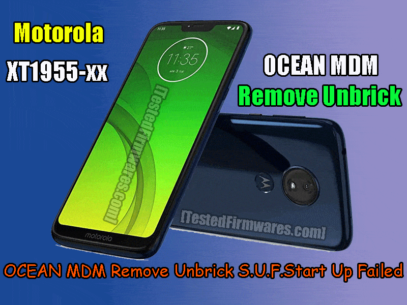 Motorola XT1955-xx OCEAN MDM Remove