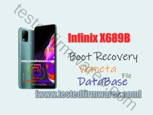 Infinix X689B Boot Recovery Vbmeta
