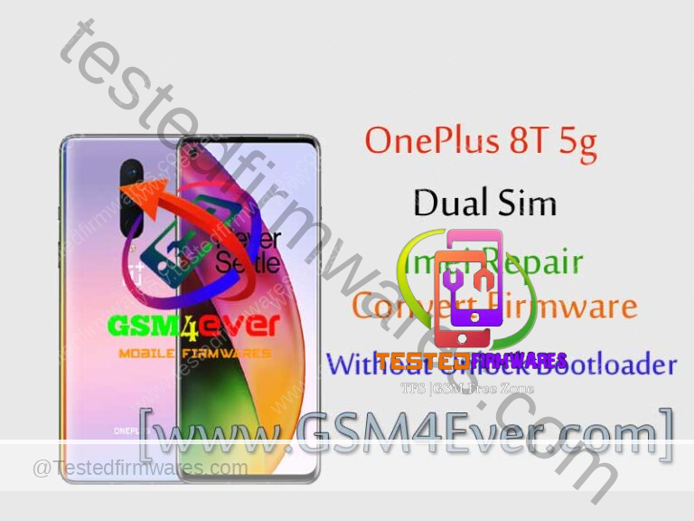 Oneplus 8t 5g Dual Sim Repair Imei Convert Firmware 5354