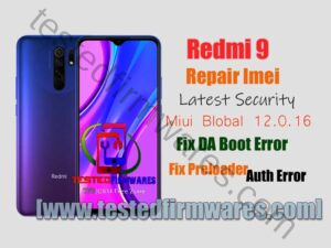 Redmi 9 Repair Imei Latest Security