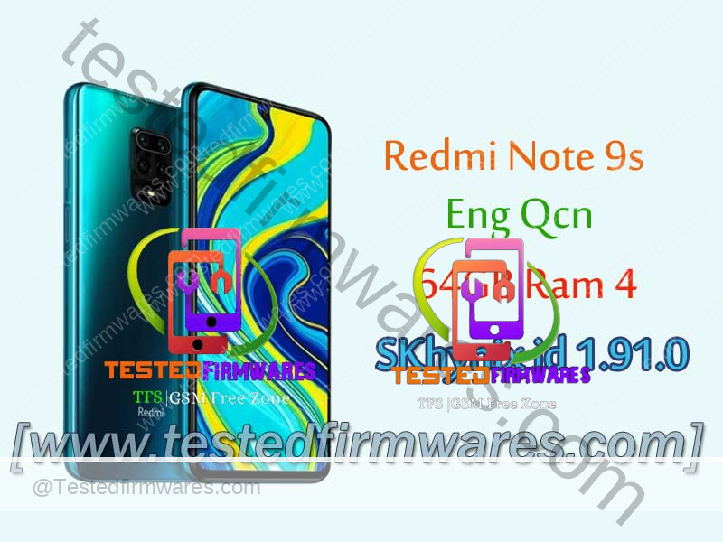 Redmi Note 9s Eng Qcn 64GB Ram 4