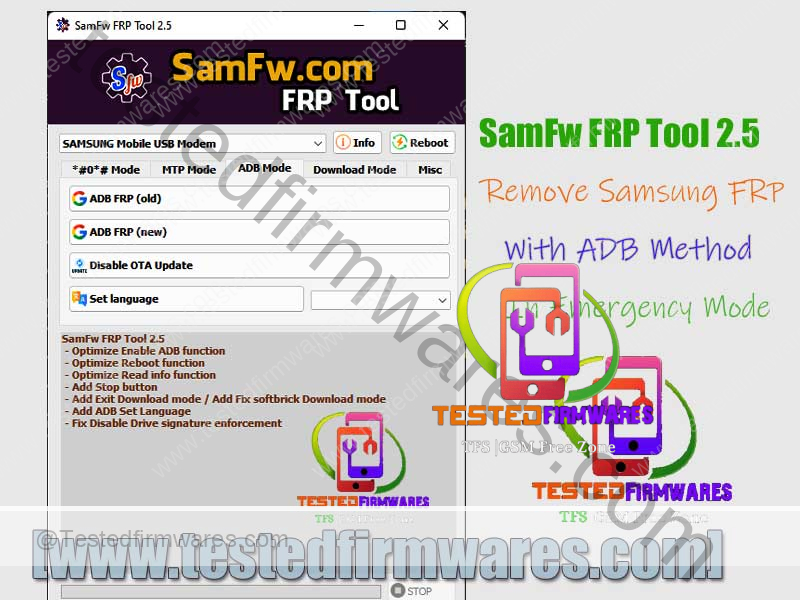 SamFw FRP Tool 2.5