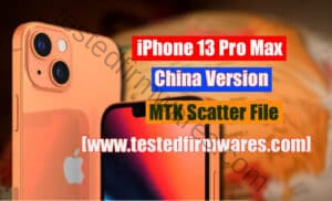 China iPhone 13 Pro Max Firmware