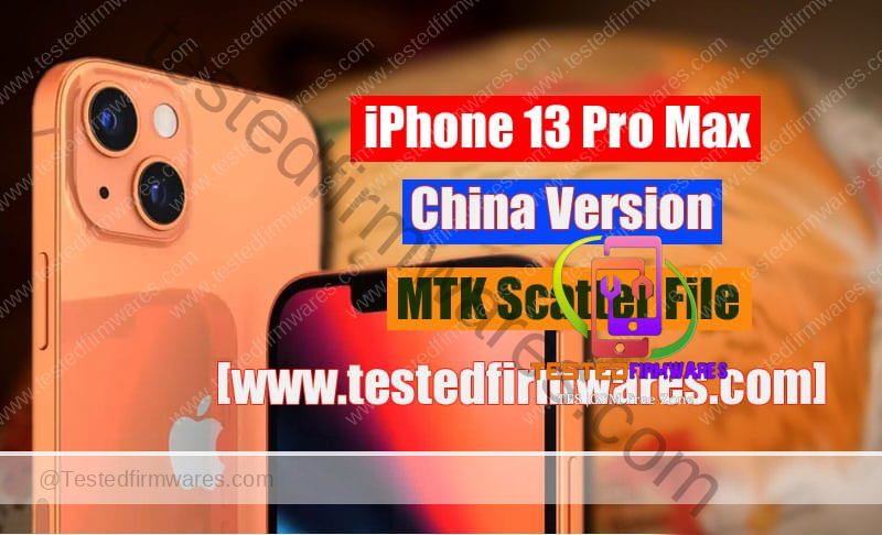 China iPhone 13 Pro Max Firmware
