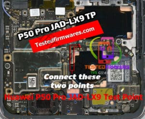 Huawei P50 Pro JAD-LX9 Test Point
