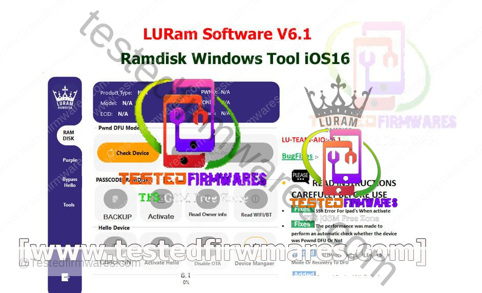LURam Software V6