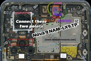 Nova 9 NAM-LX9 Test Point