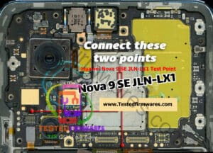Nova 9 SE JLN-LX1 Test Point