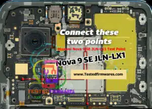 Nova 9 SE JLN-LX1 Test Point
