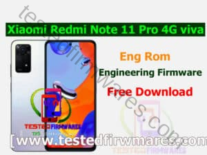 Redmi Note 11 Pro 4G viva Eng Rom