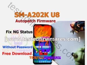 SM-A202K U8 Autopatch Firmware OS11