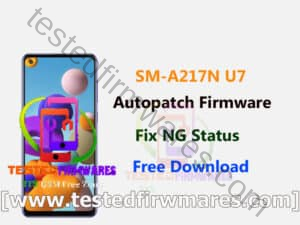 SM-A217N U7 Autopatch Firmware OS11