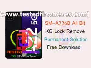 A226B KG Lock Remove Permanent Solution