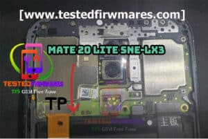 Huawei MATE 20 LITE SNE-LX3 Test point