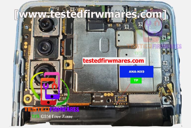 Huawei P40 5G ANA-NX9 Test point