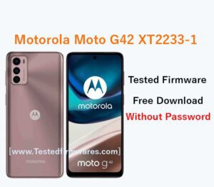 Motorola Moto G42 XT2233-1 Firmware